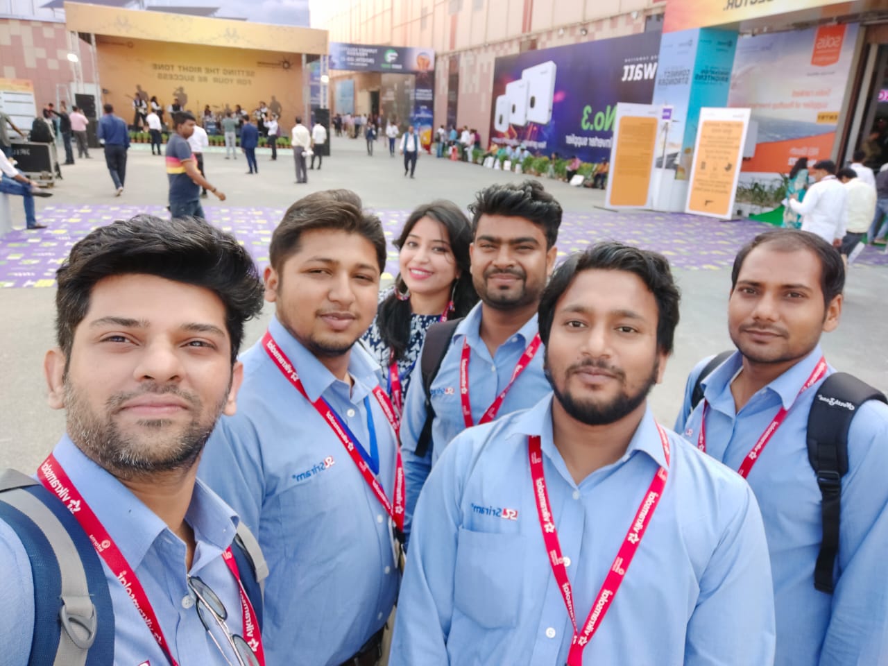 Renewable Energy India Expo Enernew Team